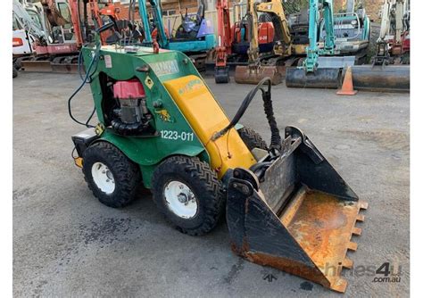 skid steer auction online|used stand behind skid steer.